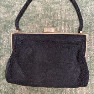 French art deco beaded evening bag made in Paris
